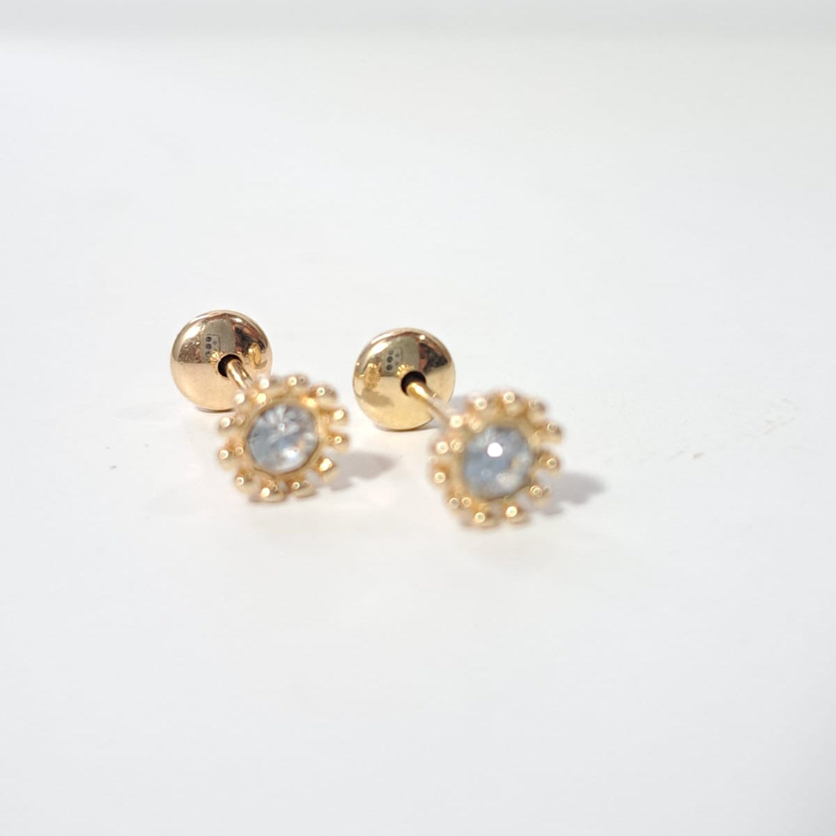 Brinco Baby Sol Zircônias