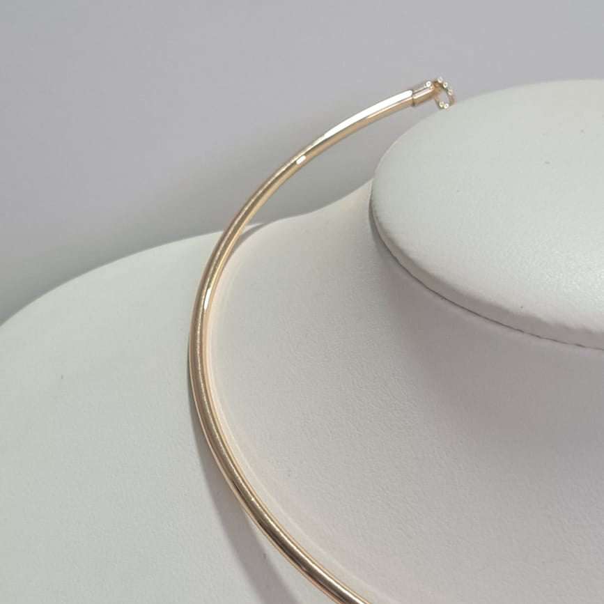 Choker Aro Rosê Boia