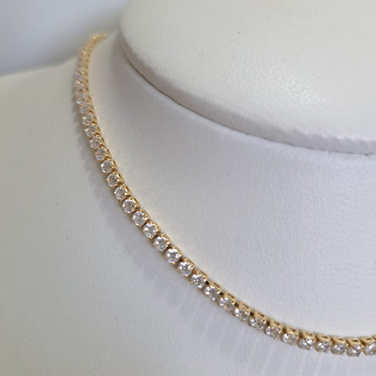 Chocker Riviera Dourada 4P