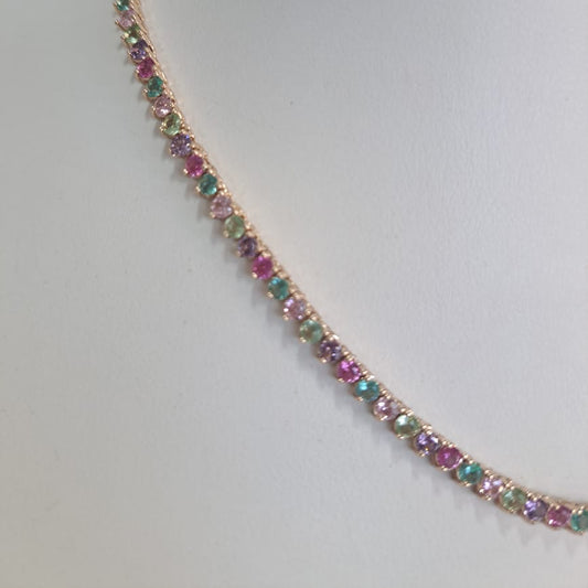 Colar Riviera Colors 3P