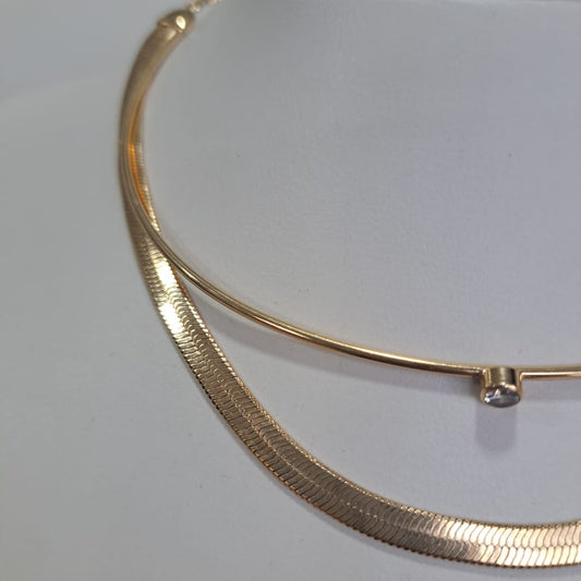 Chocker Snaker Laminada Dupla