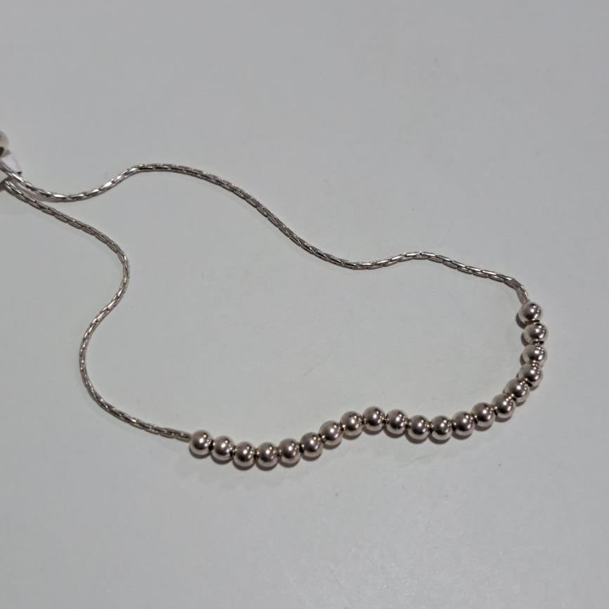 Pulseira Prata Sereia Bola