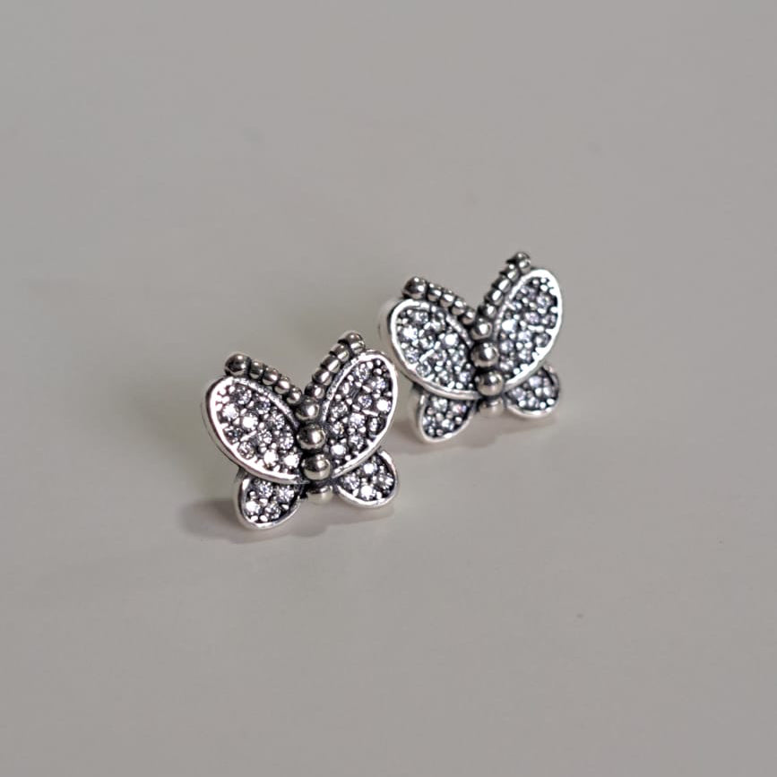 Brinco Coleção Dora Borboleta Cravejado