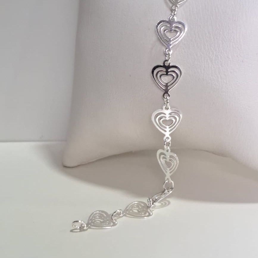 Pulseira Coleção Dora Coração Chapa