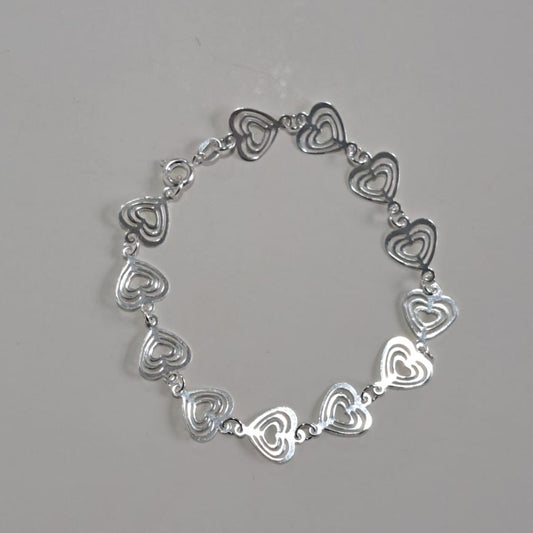 Pulseira Coleção Dora Coração Chapa