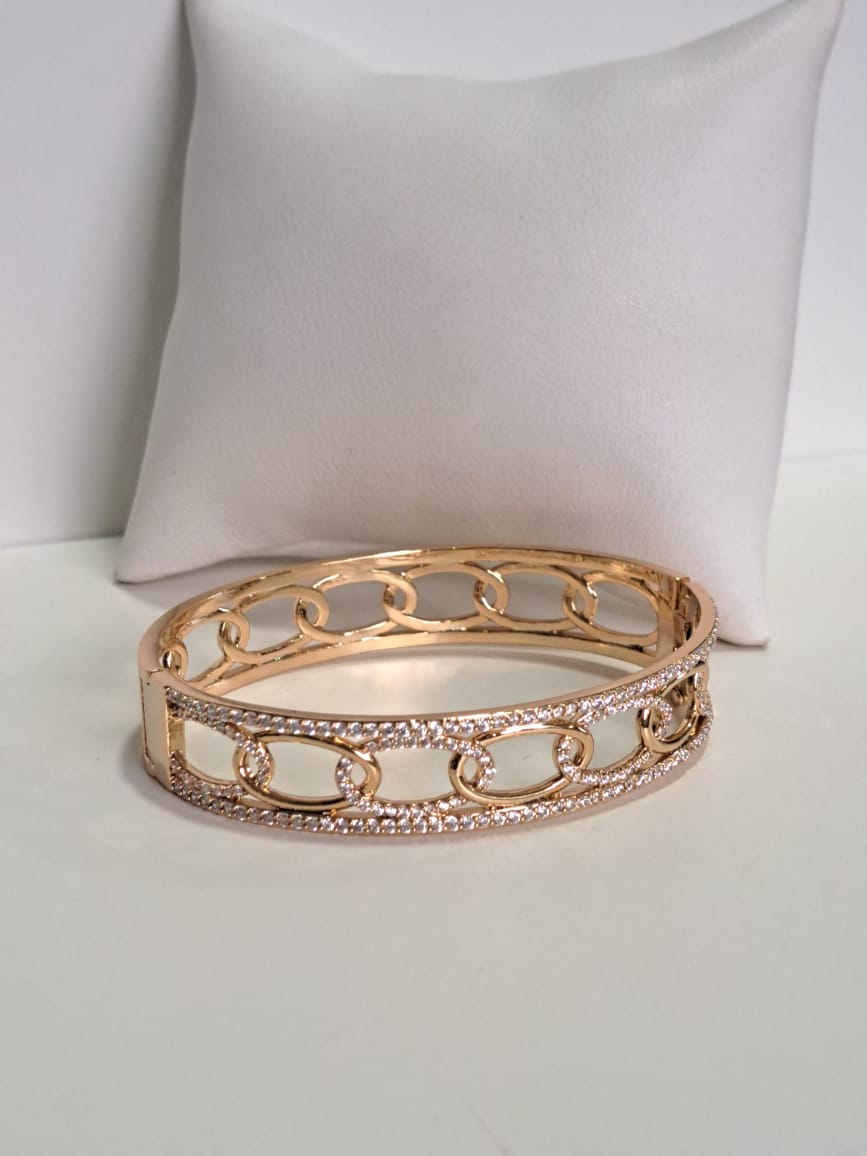 Bracelete Elos Cravejado