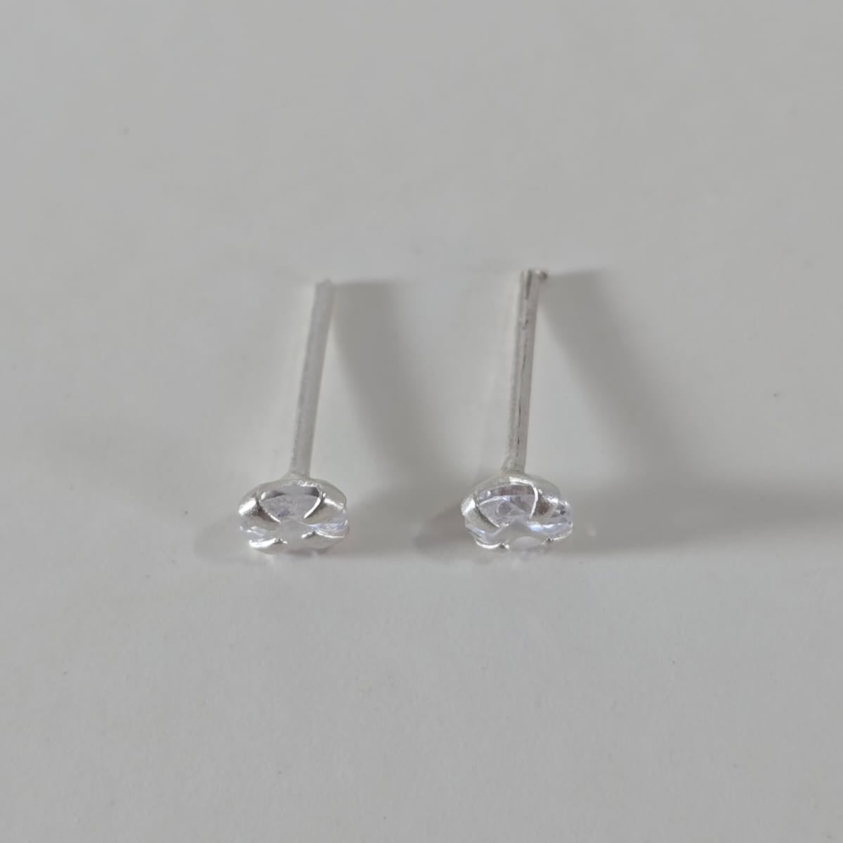 Ponto de Luz 4mm Prata