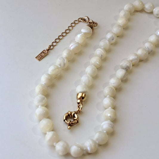 Colar Contas de Madrepérola Pérola