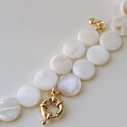 Colar Madrepérola Fecho Boia