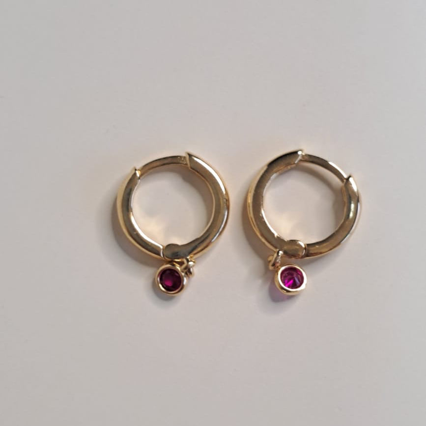 Brinco Infantil Ponto de Luz Pink