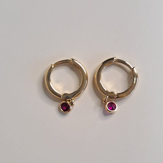 Brinco Infantil Ponto de Luz Pink