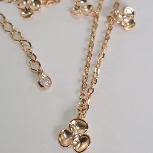 Colar Infantil Orquídeas