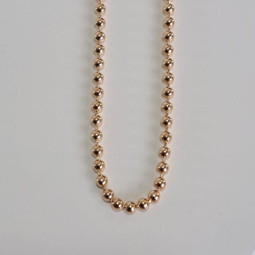 Choker Infantil Bolinhas Douradas