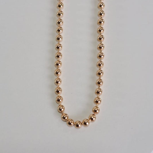 Choker Infantil Bolinhas Douradas