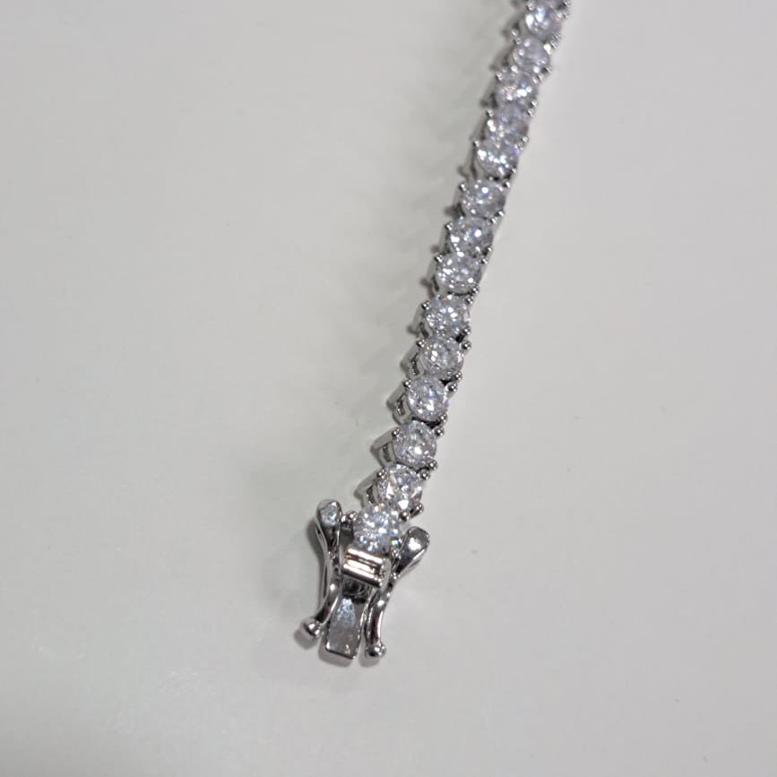 Pulseira Riviera 3 P Ródio