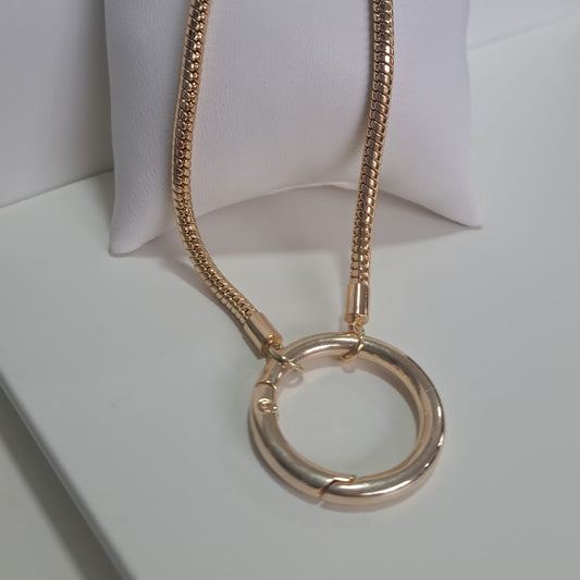 Colar Fecho Argola Dourado