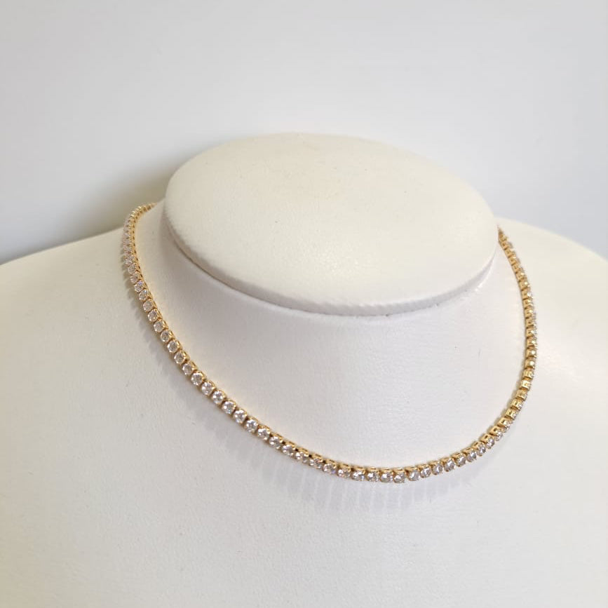 Chocker Riviera Dourada 4P