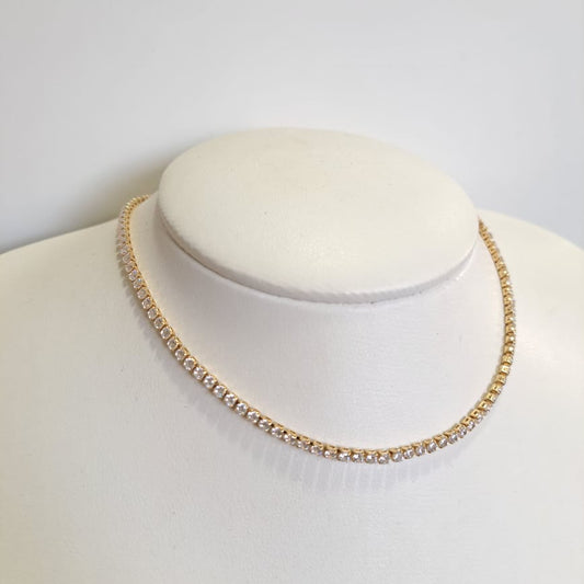 Chocker Riviera Dourada 4P