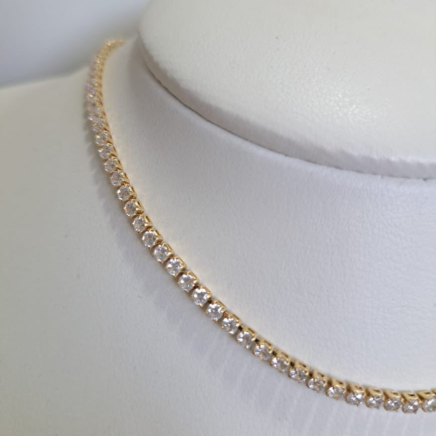 Chocker Riviera Dourada 4P