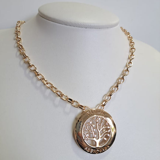 Colar Árvore da Vida Dourado