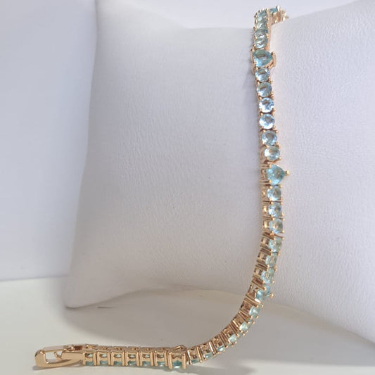 Pulseira Riviera Coração Azul