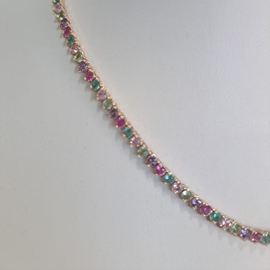 Colar Riviera Colors 3P