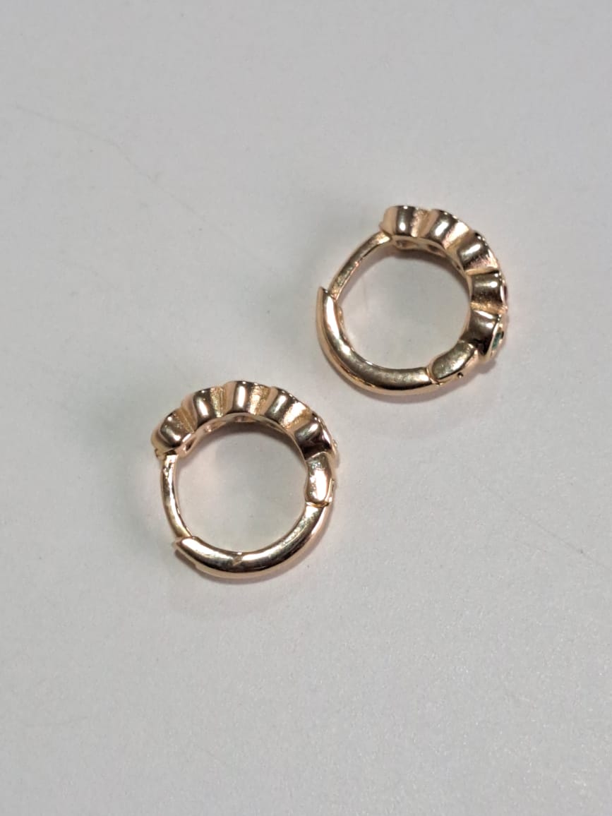 Brinco Baby Argola Colors Dourado