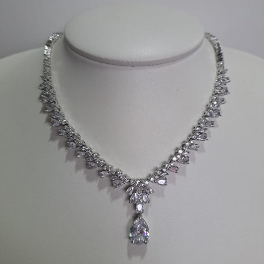 Colar Queen Zircônias RB