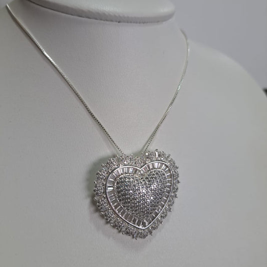 Colar Queen Zircônias PL