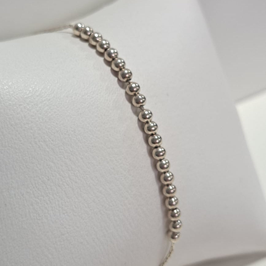 Pulseira Prata Sereia Bola