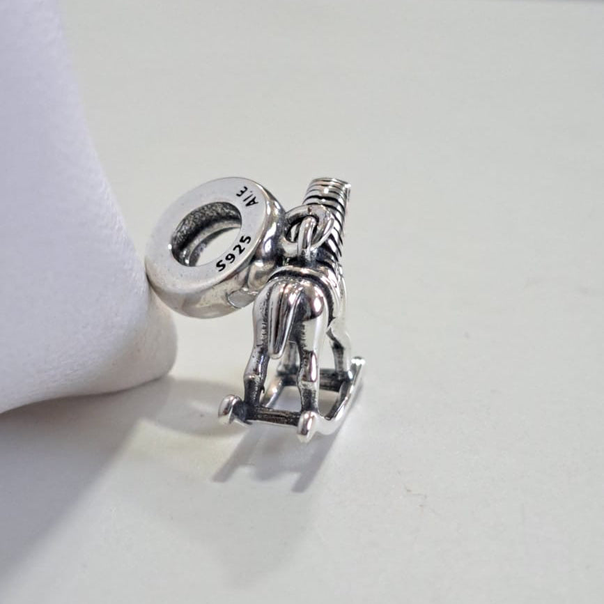 Berloque Coleção Dora Cavalo Prata