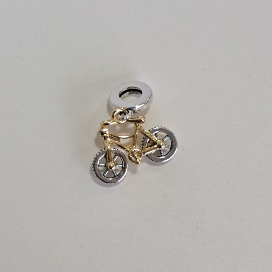 Berloque Coleção Dora Bicicleta Amarelo