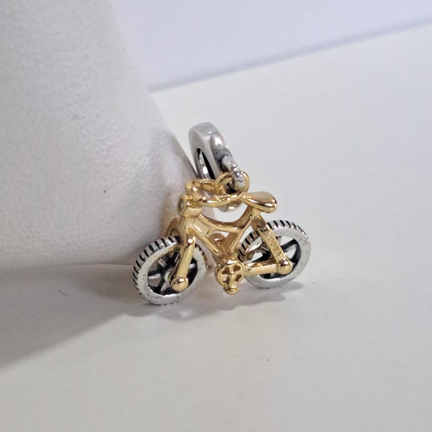 Berloque Coleção Dora Bicicleta Amarelo