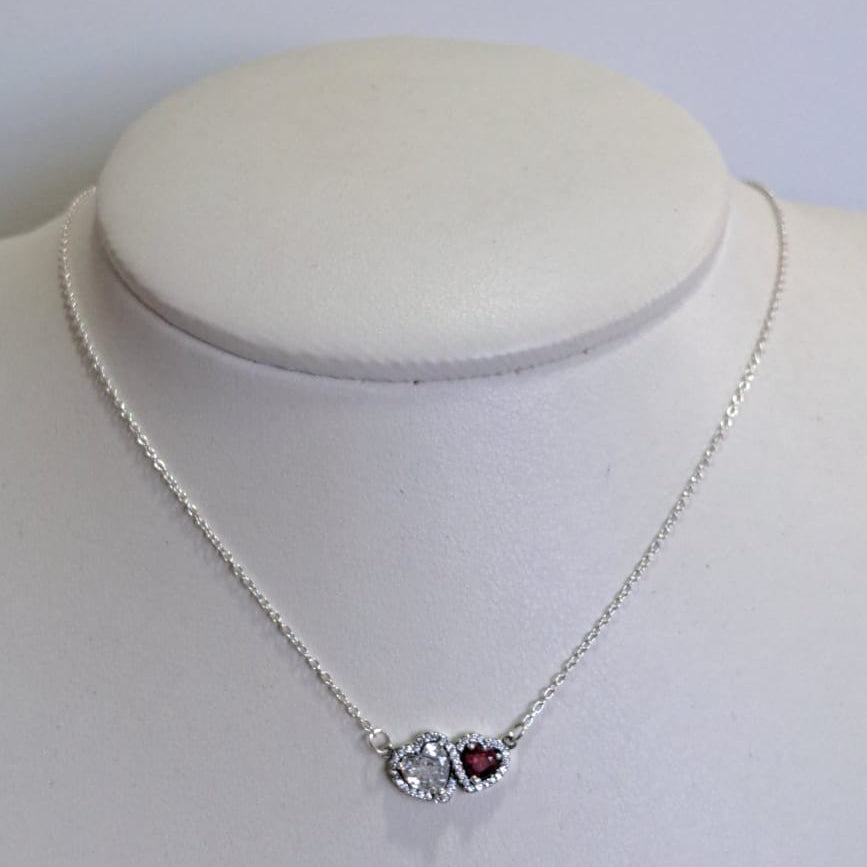 Colar Coleção Dora Dois Corações