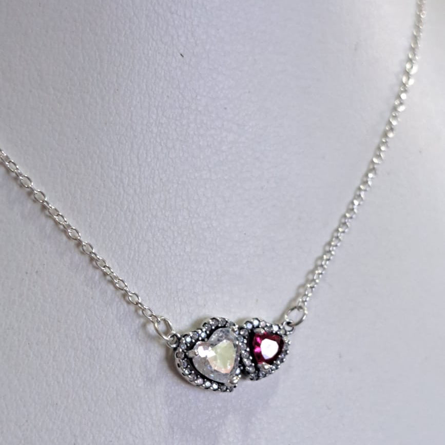 Colar Coleção Dora Dois Corações