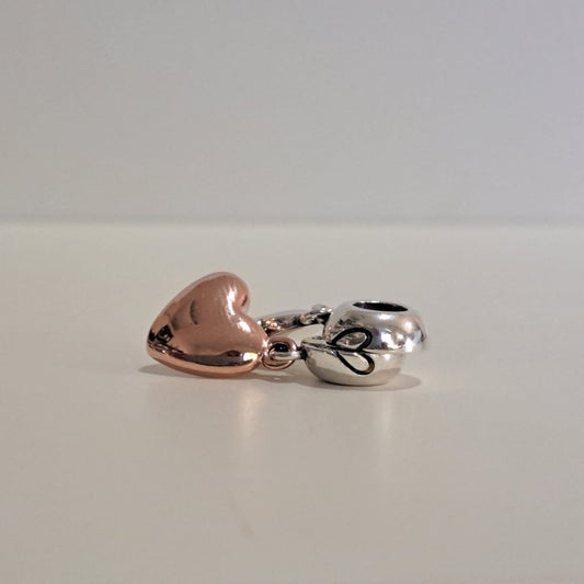 Berloque Coleção Dora Coração Mãe e Filha