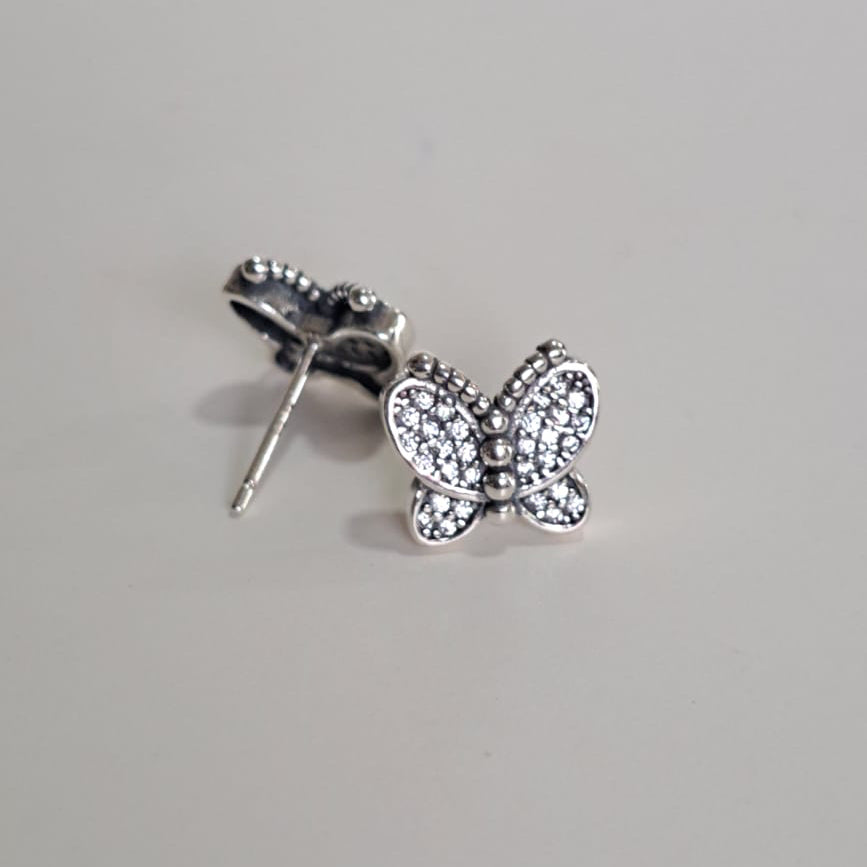 Brinco Coleção Dora Borboleta Cravejado
