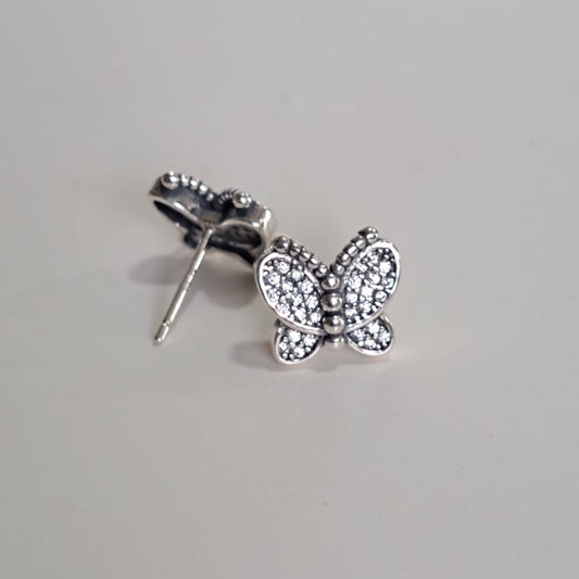 Brinco Coleção Dora Borboleta Cravejado