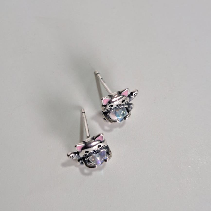 Brinco Coleção Dora Gato Coração