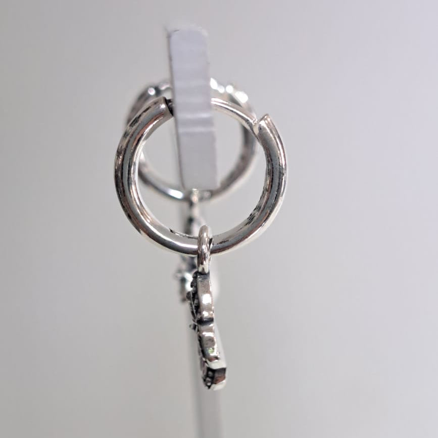 Brinco Argola Coleção Dora Borboleta Vermelha