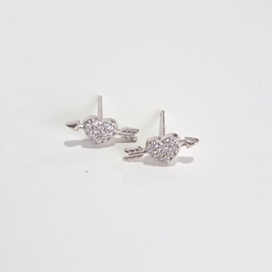 Brinco Coleção Dora Coração Flecha