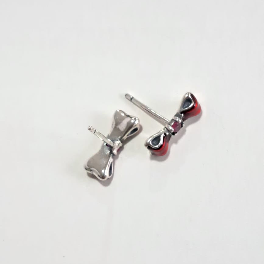 Brinco Coleção Dora Laço Vermelho