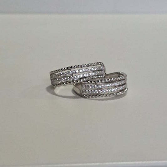 Anel Coleção Dora Aparador Cravejado