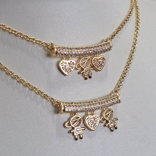 Colar Filhos Menino DOIS CD