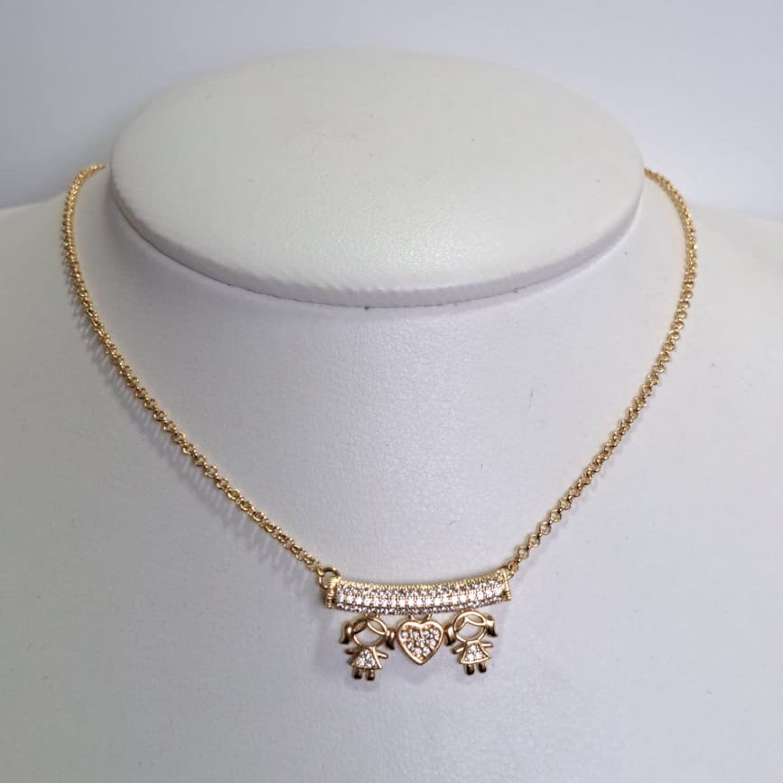 Colar Filhos Menina DOIS CD