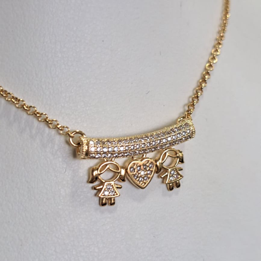 Colar Filhos Menina DOIS CD