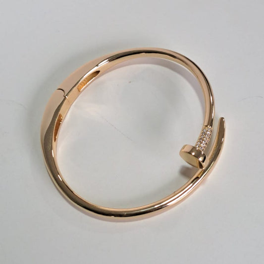 Bracelete Prego  Cravejado