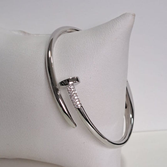 Bracelete Prego  Cravejado