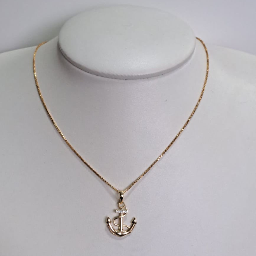 Colar Veneziana Âncora CD