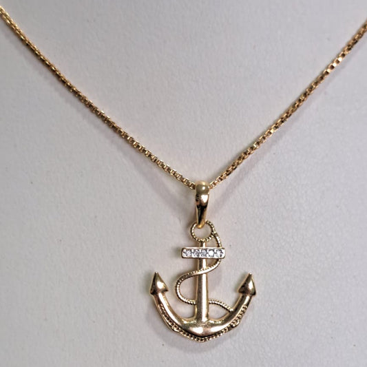 Colar Veneziana Âncora CD